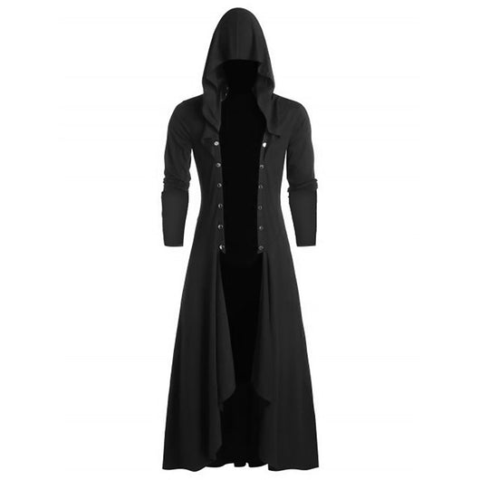 Abrigo Largo Retro Steampunk Gótico para Hombre