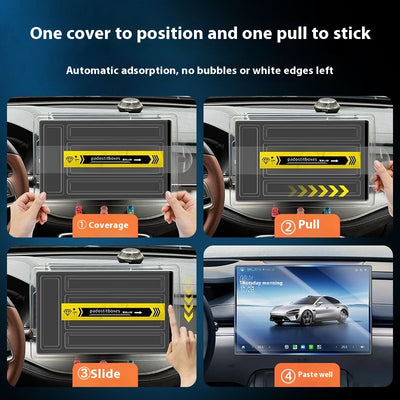 Protector de Pantalla para Navegador Automotriz sin Polvo - Image 5