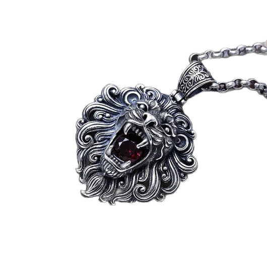 Dije Cabeza de León en Plata Pura - Diseño Imponente y Elegante - Image 6