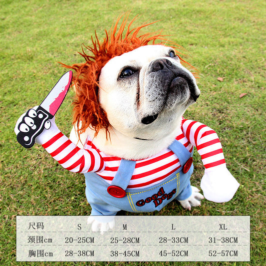 Ropa de Disfraz para Mascotas - Puñal Divertido Halloween Perros y Gatos - Image 2
