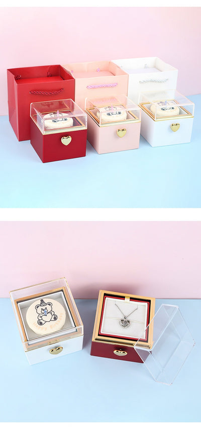 Caja Anillo Sorpresa Pastel Oso para Cumpleaños - Image 14