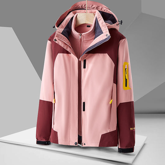Chaqueta Impermeable Cortavientos con Forro Interior Desmontable - Image 7