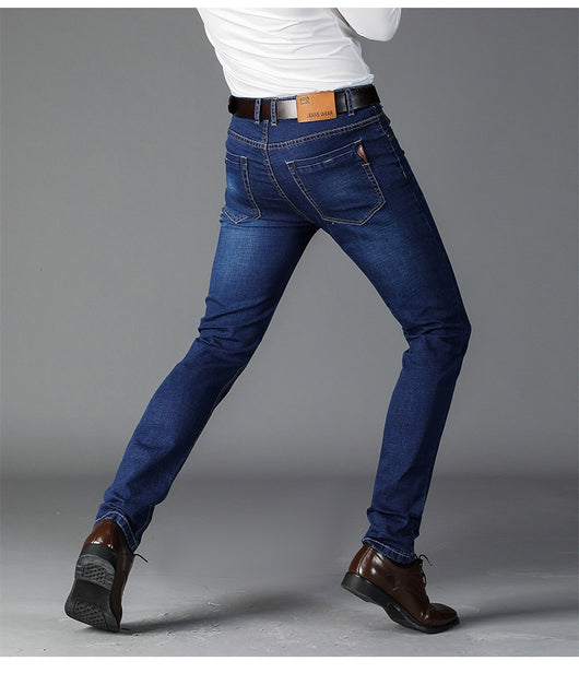 Jeans Ejecutivos de Verano para Hombre - Corte Recto Elástico y Cómodo - Image 13