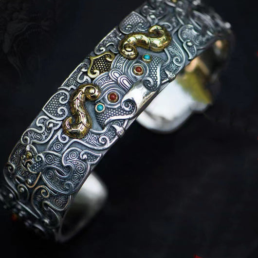 Pulsera Dominante Estilo Chino - Joya de Poder y Elegancia - Image 4