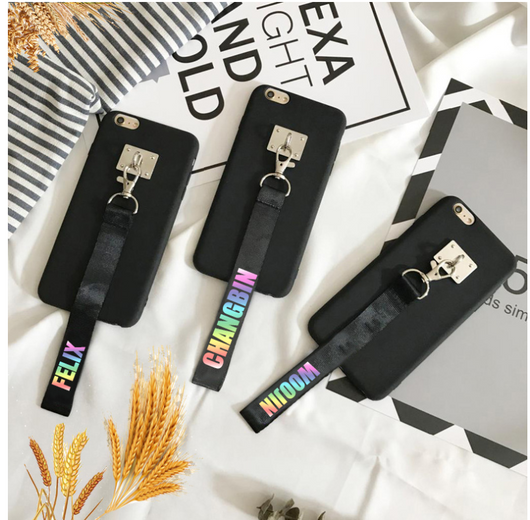 Cordón para Celular Stray Kids Personalizado con Dije de Pareja