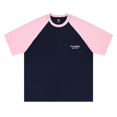 Playera Manga Corta para Hombre con Costuras de Contraste - Image 11