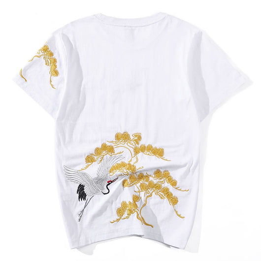 Camiseta de Manga Corta Industrial Bordada para Hombre - Image 28