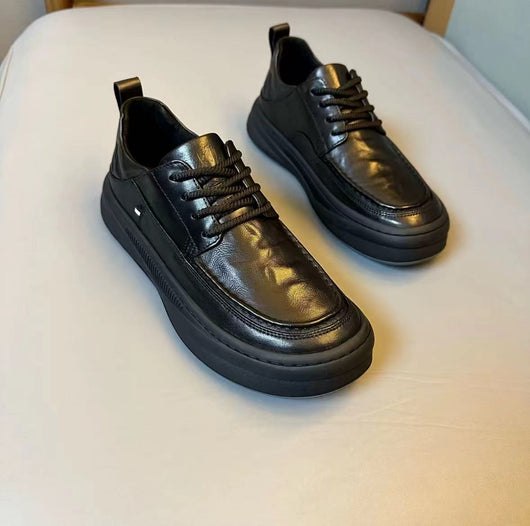 Zapatos de Cuero Ligeros para Hombre con Suela Suave y Cómoda - Image 10