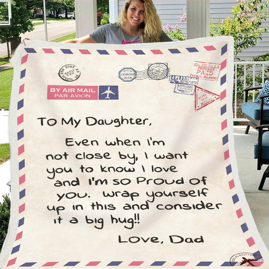 Manta Polar Personalizada con Mensaje de Amor - Carta Especial para Familia - Image 14