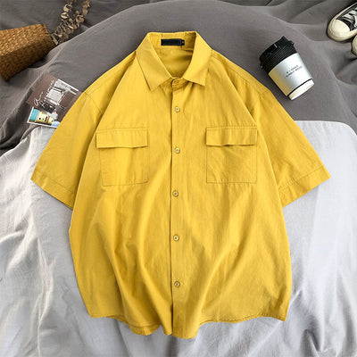 Camisa de Manga Corta con Detalles de Herramientas para Hombre - Image 22