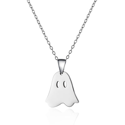 Collar con Dije de Calabaza y Fantasma para Halloween - Image 13