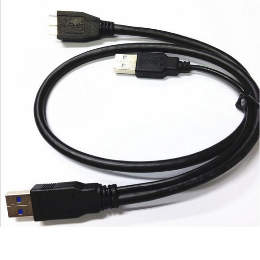 Cable USB en Y para Disco Duro Externo con Alimentación Auxiliar