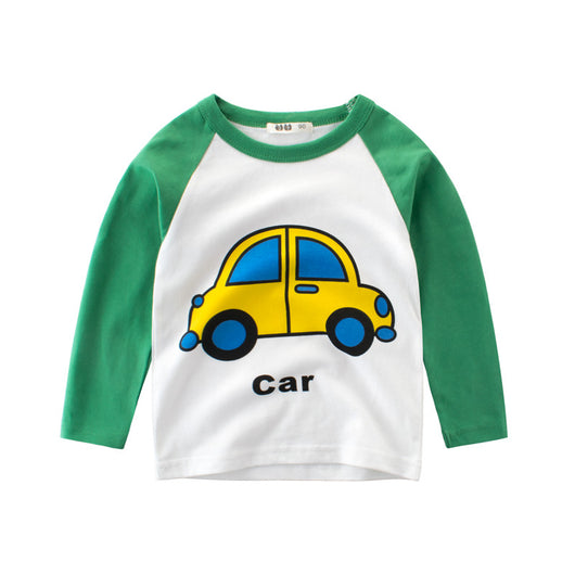Playera Infantil Coreana de Manga Larga para Niños - Colección Otoño - Image 9