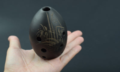 Ocarina de Barro Negro de 8 Orificios - Image 3