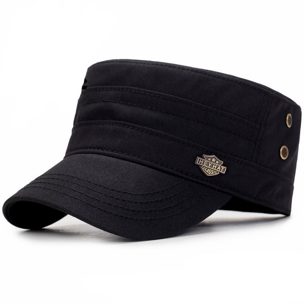Gorra Militar de Ala Plana - Protección Solar Estilo Táctico