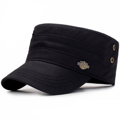 Gorra Militar de Ala Plana - Protección Solar Estilo Táctico