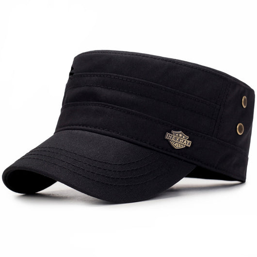 Gorra Militar de Ala Plana - Protección Solar Estilo Táctico