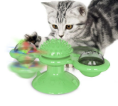 Juguete Interactivo Giratorio para Gatos - Rascador Multiusos con Limpiador Dental - Image 46