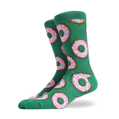 Calcetines Divertidos para Hombre - Diseño Creativo Hamburguesa, Pizza y Alien - Image 21
