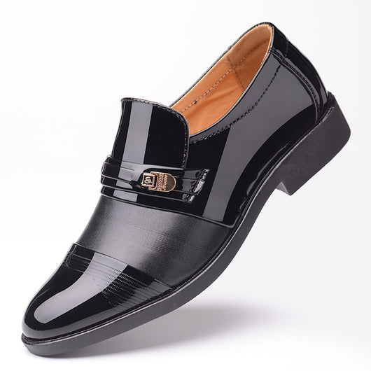 Zapatos de Cuero Formales con Detalles Recortados para Hombre - Image 7