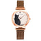 Marrón Reloj