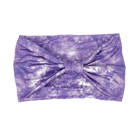 Banda Deportiva Ancha Tie-Dye Absorbente de Sudor para Mujeres - Image 13