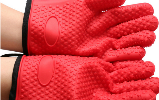 Guantes Aislantes de Silicona Antideslizante para Microondas - Image 5