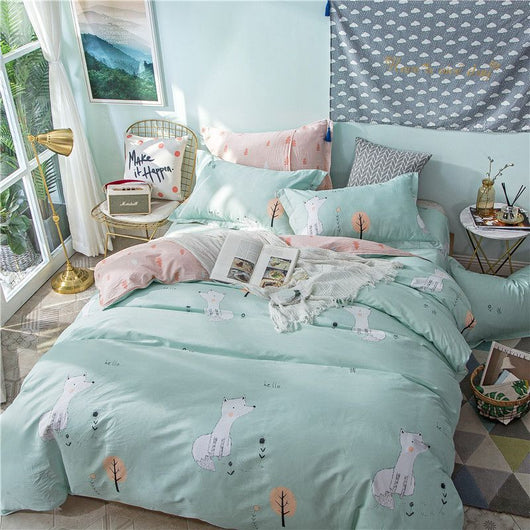 Juego de Cama Infantil de 4 Piezas con Diseños Animados - Image 11