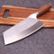 Cuchillo de Cocina en Acero Inoxidable con Mango de Madera Amarilla