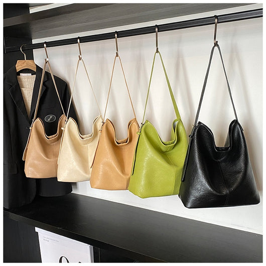 Bolso Tote de Hombro Leisure con Gran Capacidad y Textura - Image 21