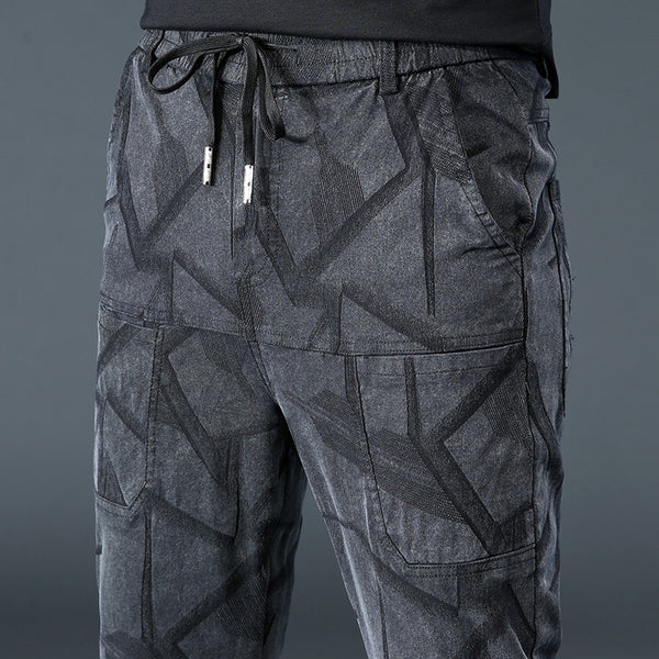 Pantalón Cargo Straight Leg Stretch Cómodo y Versátil
