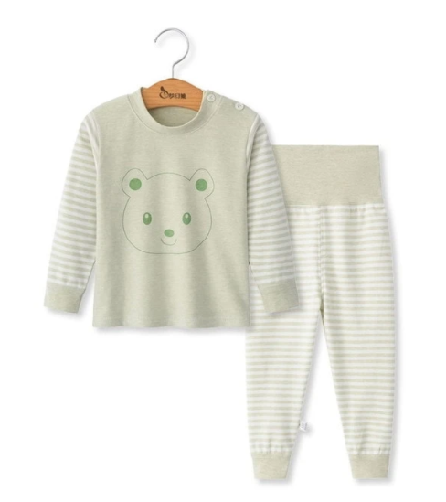 Pijama de Algodón Noah Bebé con Manga Larga - Image 5