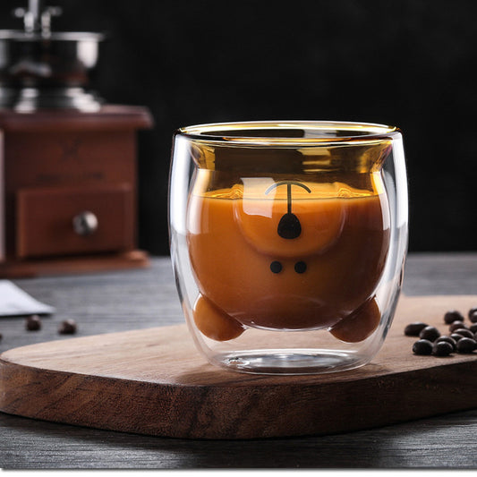 Vaso de Calavera Panda 3D Doble Capa - Diseño Único y Moderno
