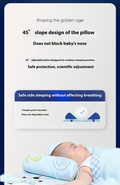 Almohada Correctora de Cabeza para Bebé Xiaomi 0-12 Meses con Cáscara de Trigo - Image 30