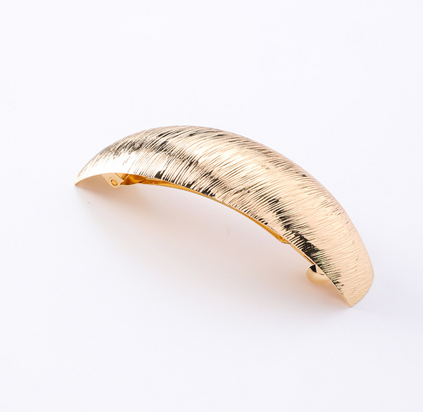 Clip para Cabello Coreano de Metal Cepillado - Diseño Elegante y Minimalista - Image 5