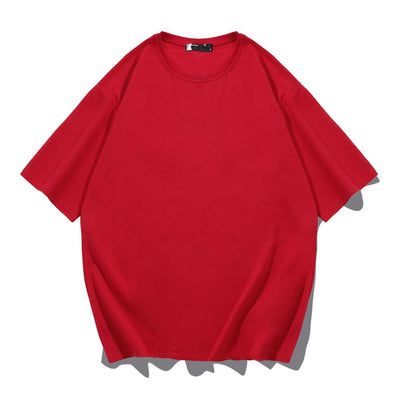 Playera Suelta de Algodón con Hombro Caído - Image 17
