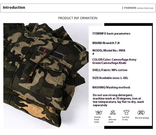 Chaqueta Urbana de Camuflaje para Hombre - Image 15
