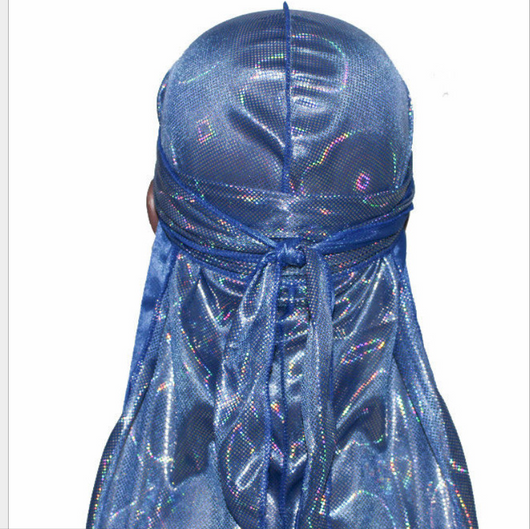 Turbantes Durags Brillantes de Seda - Bandanas Coloridas para Hombre - Image 10