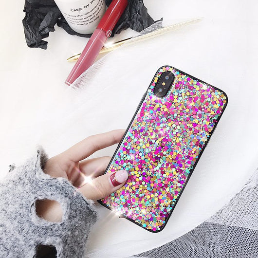 Funda de teléfono con lentejuelas brillantes - Image 6