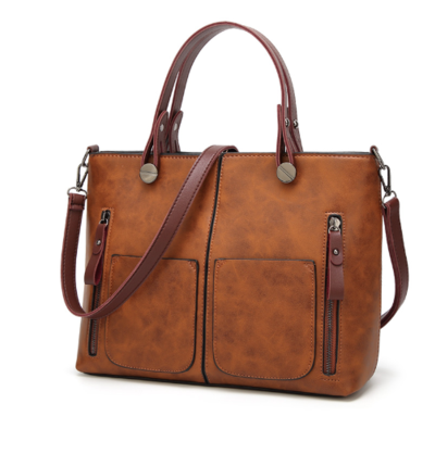 Bolso de Hombro Vintage PU Casual para Mujer - Image 2