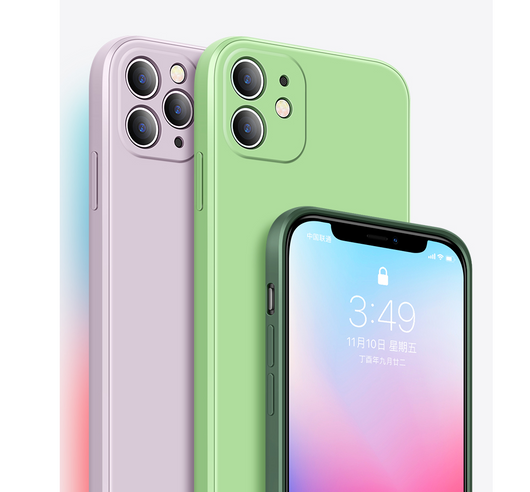 Funda de Silicona Líquida Cubo Compatible con Apple - Image 5