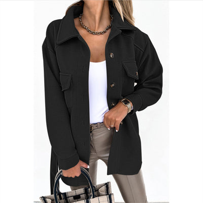 Chaqueta Corta con Cordones y Bolsillos - Diseño Elegante - Image 5