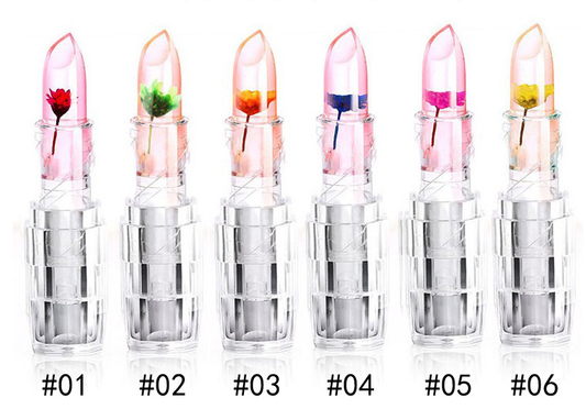 Bálsamo Labial Jelly Floral Hidratante con Color - Image 2