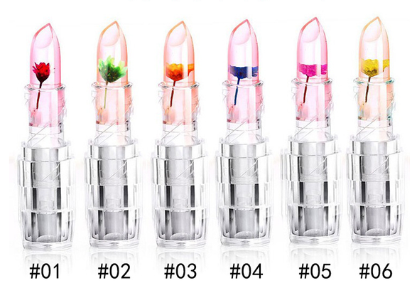 Bálsamo Labial Jelly Floral Hidratante con Color