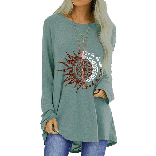 Blusa Manga Larga con Girasol Personalizado - Image 13