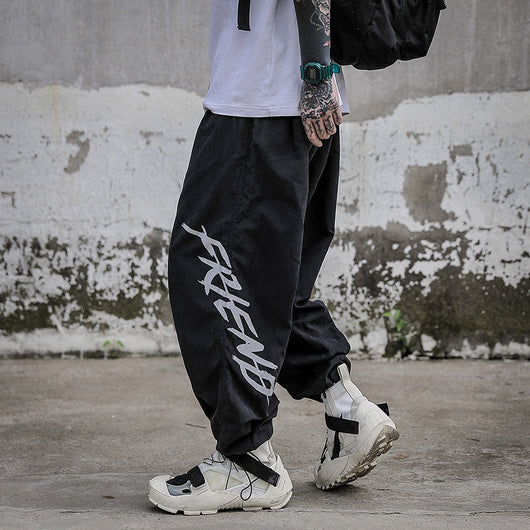 Pantalones Harlem Cómodos con Cordón Ajustable - Estilo Hip-Hop Coreano - Image 3