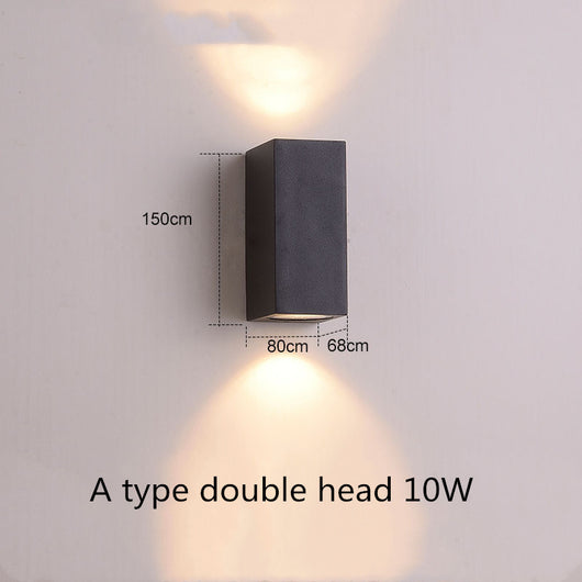 Lámpara LED de Pared Impermeable para Balcón y Pasillo Exterior - Image 24