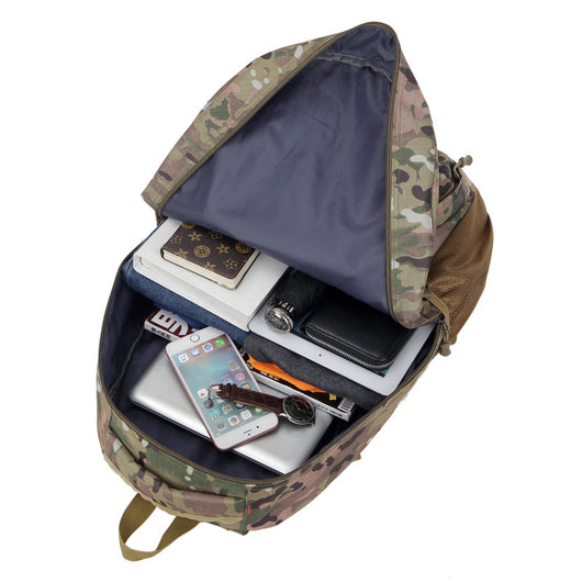 Mochila de montaña táctica con camuflaje para expediciones - Image 5