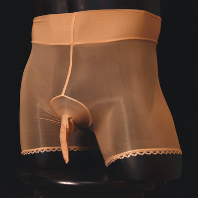 Ropa Interior Masculina Brillante Transparente Sexy - Image 22