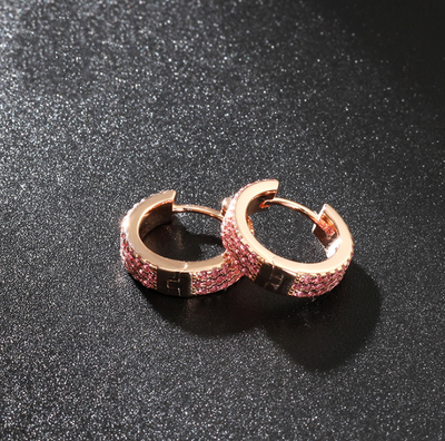 Aretes de Plata 925 con Cristal Diamante - Diseño Caleidoscopio Elegante - Image 3
